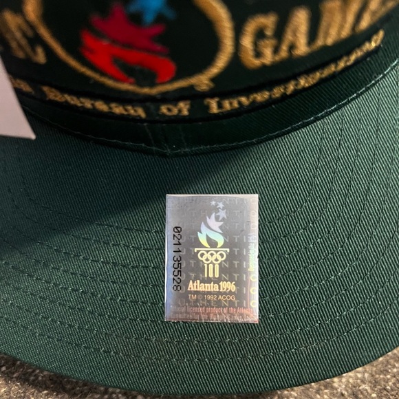 NWT Rare Georgia Bureau of Investigation Atlanta 1996 Olympics Snapback Hat - Picture 13 of 13